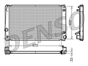 DRM50052 (DENSO) Радіатор основнийToyota RAV4 13-18 Toyota RAV4 05-13