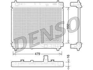 DRM50059 (DENSO) Радиатор основной