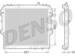 DRM50069 (DENSO) Радіатор основнийToyota Hilux 05-16