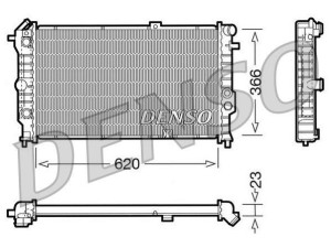 DRM20022 (DENSO) Радіатор основний