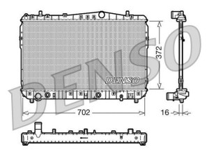 DRM15002 (DENSO) Радиатор основнойChevrolet Nubira 05-11 Chevrolet Lacetti 04-13