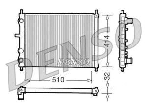 DRM09020 (DENSO) Радіатор основнийFiat Bravo 95-01