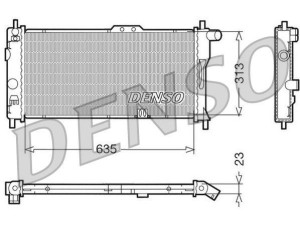 DRM20032 (DENSO) Радіатор основний