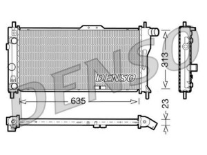 DRM20034 (DENSO) Радіатор основний