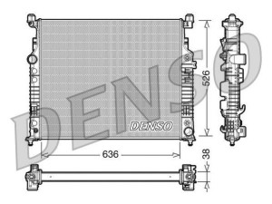 DRM17007 (DENSO) Радиатор основнойMercedes-Benz R-Class W251 05-13 Mercedes-Benz ML W164 05-11 Mercedes-Benz GL X164 06-12