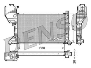 DRM17015 (DENSO) Радиатор основнойMercedes-Benz Sprinter 901-905 95-06