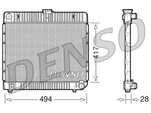 DRM17020 (DENSO) Радиатор основной