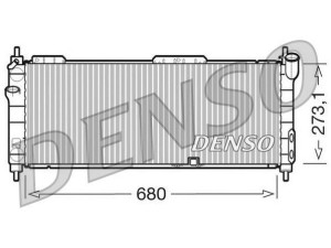 DRM20042 (DENSO) Радиатор основнойOpel Combo B 94-01