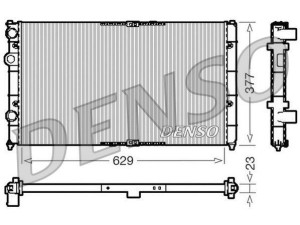 DRM26040 (DENSO) Радіатор основнийVW Golf III 91-98 VW Passat B3-B4 88-96 VW Lupo 98-05