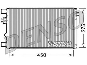 DRM09042 (DENSO) Радиатор основнойFiat Seicento 98-10