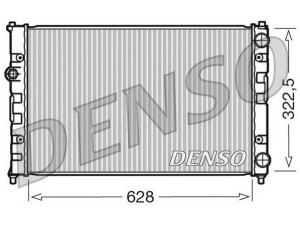 DRM26009 (DENSO) Радиатор основнойVW Caddy II 95-04 VW Passat B2 81-88 SEAT Ibiza 02-09