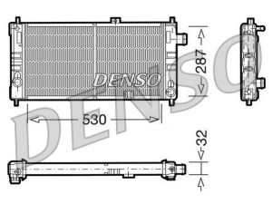 DRM20064 (DENSO) Радиатор основной