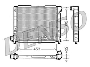 DRM09051 (DENSO) Радіатор основнийLancia Thema 84-94