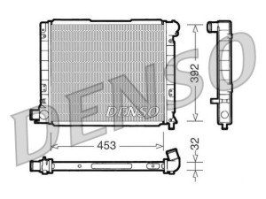 DRM09053 (DENSO) Радіатор основнийLancia Thema 84-94