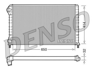 DRM09062 (DENSO) Радіатор основнийFiat Doblo 00-09