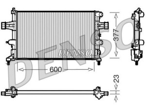 DRM20081 (DENSO) Радиатор основнойOpel Astra G 98-05