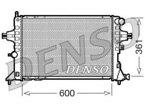 DRM20084 (DENSO) Радіатор основнийOpel Zafira A 99-05 Opel Astra G 98-05