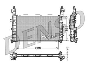 DRM20091 (DENSO) Радіатор основнийOpel Meriva A 03-10