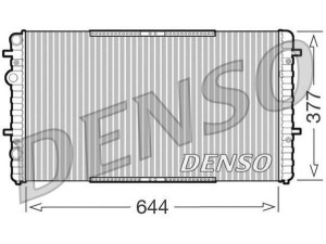 DRM26005 (DENSO) Радіатор основний