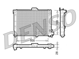 DRM25008 (DENSO) Радиатор основной
