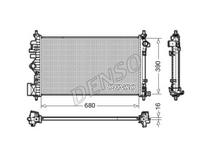 DRM20111 (DENSO) Радиатор основнойOpel Insignia 08-16