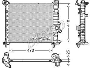 DRM20114 (DENSO) Радіатор основнийOpel Meriva B 10-17