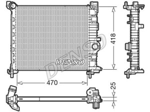 DRM20115 (DENSO) Радіатор основнийOpel Meriva B 10-17