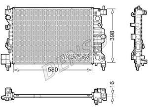 DRM20117 (DENSO) Радиатор основнойOpel Mokka 12-19