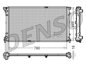 DRM23097 (DENSO) Радіатор основнийRenault Trafic 00-14 Nissan Primastar 02-14 Opel Vivaro 01-14