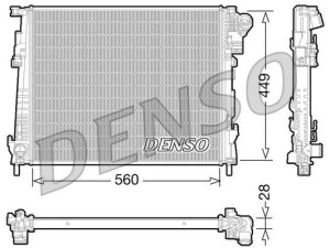 DRM23094 (DENSO) Радіатор основнийRenault Trafic 00-14 Opel Vivaro 01-14