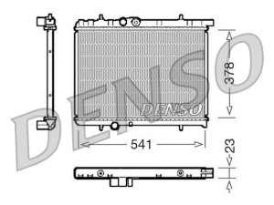 DRM21031 (DENSO) Радиатор основнойPeugeot 206 98-12 Peugeot 307 01-11 Citroen Berlingo 96-08