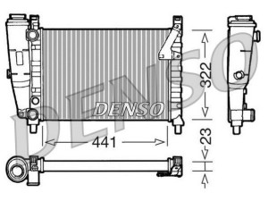 DRM09143 (DENSO) Радиатор основной