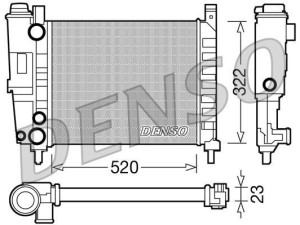 DRM09144 (DENSO) Радіатор основний