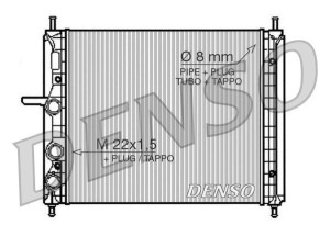 DRM09150 (DENSO) Радіатор основнийFiat Multipla 03-10 Fiat Bravo 95-01 Fiat Scudo 95-07