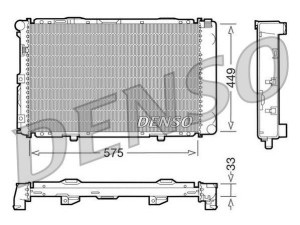 DRM17066 (DENSO) Радіатор основнийMercedes-Benz 190 (W201) 82-93