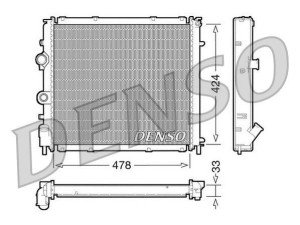 DRM23030 (DENSO) Радіатор основнийRenault Kangoo 97-07