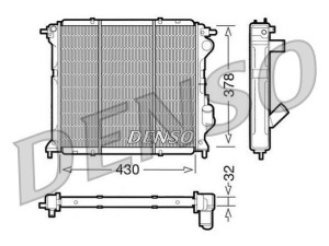 DRM23027 (DENSO) Радиатор основной