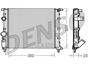 DRM23010 (DENSO) Радіатор основнийRenault Clio II 98-05