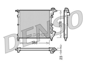 DRM23002 (DENSO) Радиатор основнойRenault 19 88-00 Renault Clio I 90-98