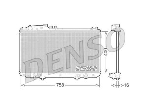 DRM51009 (DENSO) Радиатор основнойLexus GS 97-05