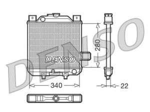 DRM99006 (DENSO) Радиатор основной