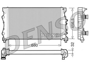 DRM23024 (DENSO) Радиатор основнойRenault Espace 97-02 Renault Espace 02-15