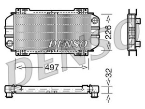 DRM10033 (DENSO) Радіатор основний