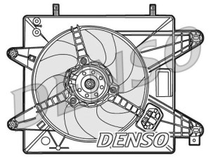 DER09088 (DENSO) Вентилятор основного радіатораFiat Multipla 03-10