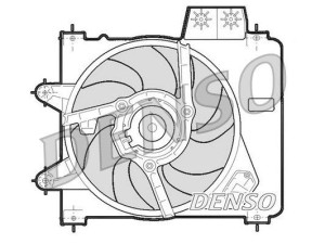 DER09244 (DENSO) Вентилятор основного радіатораFiat Punto 93-99