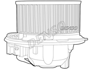 DEA32003 (DENSO) Моторчик пічкиVW Golf VI 09-14 Audi A3 03-12 Skoda Octavia A5 04-13