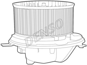 DEA32002 (DENSO) Моторчик пічкиVW Passat B7 10-15 Audi A3 03-12 Skoda Octavia A5 04-13