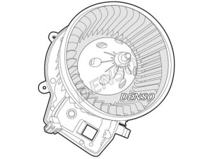 DEA17001 (DENSO) Моторчик печкиMercedes-Benz CLK W209 02-10