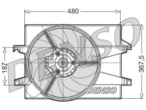 DER10001 (DENSO) Вентилятор основного радіатораFord Fusion 02-12 Ford Fiesta 02-09