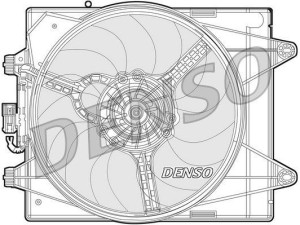 DER13004 (DENSO) Вентилятор основного радиатораLancia Ypsilon 12-